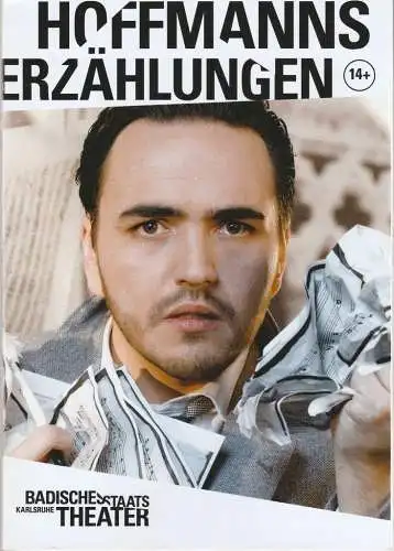 Badisches Staatstheater Karlsruhe, Peter Spuhler, Nicole Braunger, Laura Akerlund, Boris Kehrmann: Programmheft Jacques Offenbach HOFFMANNS ERZÄHLUNGEN Premiere 8. Juni 2019 Spielzeit 2018 / 19 Nr. 529 (18). 