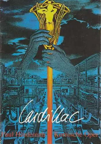 Komische Oper Berlin, Eberhard Schmidt, Hartmut Henning: Programmheft Paul Hindemith CARDILLAC Premiere 30. Juni 1990 (18). 