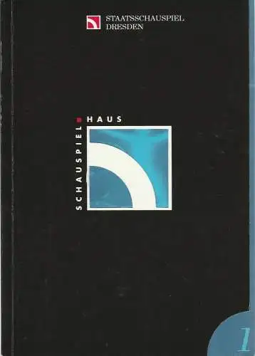 Staatsschauspiel Dresden, Dieter Görne, Heike Müller-Merten, Anja Winker, Jürgen Haufe: Programmheft Henrik Ibsen PEER GYNT Premiere 9.September 1995 Spielzeit 1995 / 96 Heft 1 (18). 