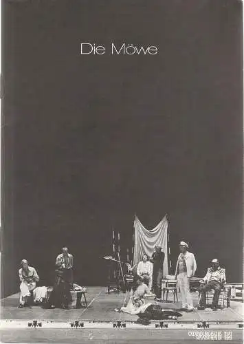 Oldenburgisches Staatstheater, Harry Niemann, Cornelie Ueding, Emmy Krämer, Hansheinrich Palitzsch: Programmheft Anton Cechov DIE MÖWE Premiere 13. Oktober 1978 Großes Haus Spielzeit 1978 / 79 Heft 7 ( Tschechow ) (18). 