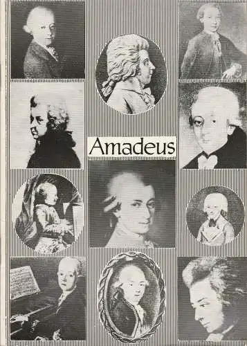 Theater Stralsund, Siegfried Böttger, Diana Anders, Christiane Domroese: Programmheft Peter Shaffer AMADEUS Premiere 20. Januar 1983 Spielzeit 1982 / 83 Heft 8 (18). 