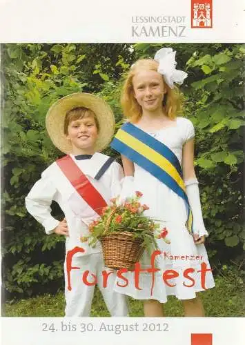 Lessingstadt Kamenz, Stadtverwaltung Kamenz, Anne Hasselbach: Programmheft Kamenzer Forstfest 24. bis 30. August 2012 (18). 