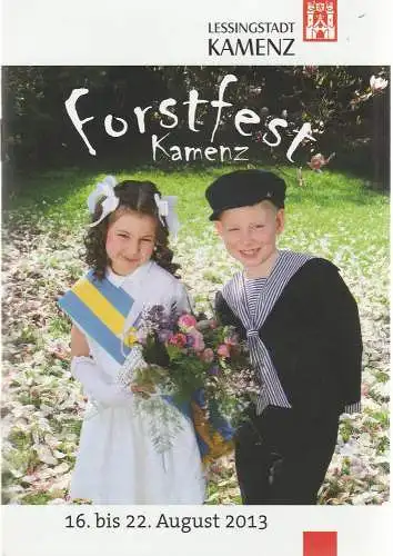 Lessingstadt Kamenz, Stadtverwaltung Kamenz, Anne Hasselbach: Programmheft Kamenzer Forstfest 16. bis 22. August 2013 (18). 