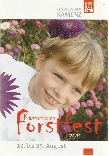 Lessingstadt Kamenz, Stadtverwaltung Kamenz, Anne Hasselbach: Programmheft Kamenzer Forstfest 19. bis 25. August 2011 (18). 