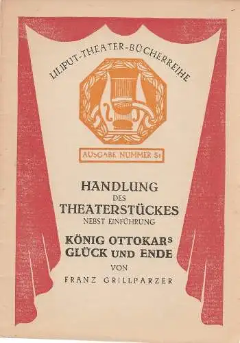Liliput: Liliput Theater Bücherreihe Ausgabe Nummer St (18). 