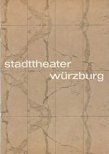 Stadttheater Würzburg, Herbert Decker, Hermann Koch, Wolf-Dieter Wild, E. Hahn ( Szenenfotos ): Programmheft DIE ELEKTRA DES SOPHOKLES 15. Januar 1969 Spielzeit 1968 /69 Heft 7 (18). 