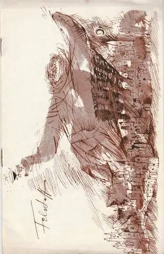 Deutsche Staatsoper Berlin, Deutsche Demokratische Republik, Eberhard Streul, Wilfried Werz: Programmheft Giuseppe Verdi FALSTAFF 6. Juni 1972 (18). 