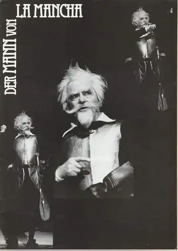 EURO-STUDIO, Konzertdirektion Landgraf, Birgit Landgraf, Bernd Böhner ( Szenenfotos ): Programmheft DER MANN VON LA MANCHA. Musical von Dale Wasserman Premiere 2. März 1993 Rosenthal-Theater Selb (18). 