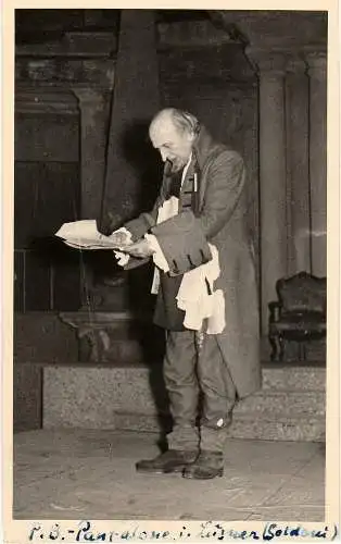 Paul Bildt: Postkarte PAUL BILDT an Prof. Helmut Gollwitzer 1952 Autograph (18). 