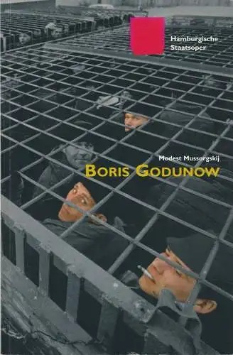 Hamburgische Staatsoper, Detlef Meierjohann, Christoph Becher, Annedore Cordes: Programmheft Modest Mussorgskij BORIS GODUNOW Premiere 28. Januar 2001 Spielzeit 2000 / 2001 (18). 