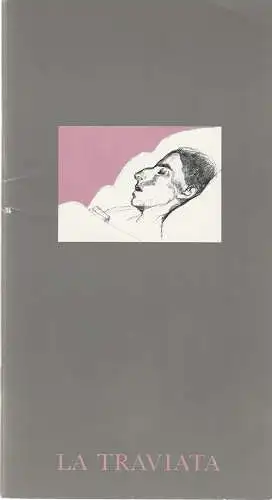 Oper der Stadt Köln, Michael Hampe, Angelus Seipt, Marianne Dörrenbach, Teresa Biermann: Programmheft Giuseppe Verdi LA TRAVIATA Premiere 19. März 1989 (18). 