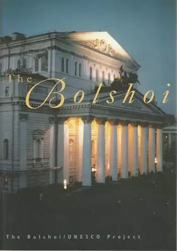 The Bolshoi Theatre, UNESCO, George Ducret, Monika Jost: THE BOLSHOI / UNESCO PROJECT ( Bolschoi ) (18). 