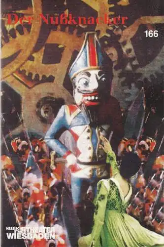 Hessisches Staatstheater Wiesbaden, Arnold Petersen, Margit Poremba, Joachim Gandras: Programmheft Peter I. Tschaikowski DER NUSSKNACKER Premiere 9. Dezember 1995 Spielzeit 1995 / 96 (18). 