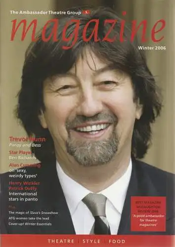The Ambassador Theatre Group, Jessamy Hadley: The Ambassador Theatre Group MAGAZINE WINTER 2006 (18). 