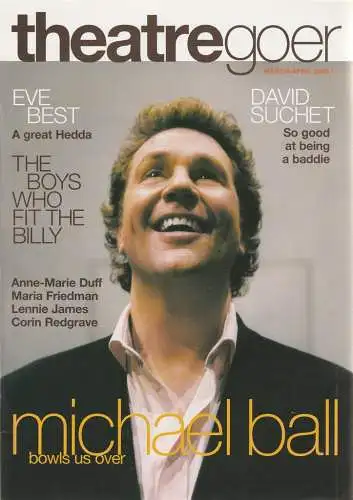 Axon Publishing, Really Useful Magazines, Deirdre Vine: THEATREGOER March / April 2005 Magazine (18). 