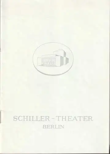 Schiller-Theater Berlin, Boleslaw Barlog, Albert Beßler: Programmheft William Shakespeare TIMON VON ATHEN Spielzeit 1963 / 64 Heft 146 (18). 
