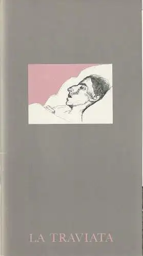 Oper der Stadt Köln, Michael Hampe, James Conlon, Angelus Seipt: Programmheft Giuseppe Verdi LA TRAVIATA Premiere 19. März 1989 (18). 