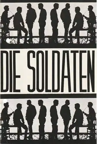 Landesbühne Wilhelmshaven, Rudolf Stromberg: Programmheft Heinar Kipphardt DIE SOLDATEN Spielzeit 1968 / 69 Heft 3 (18). 