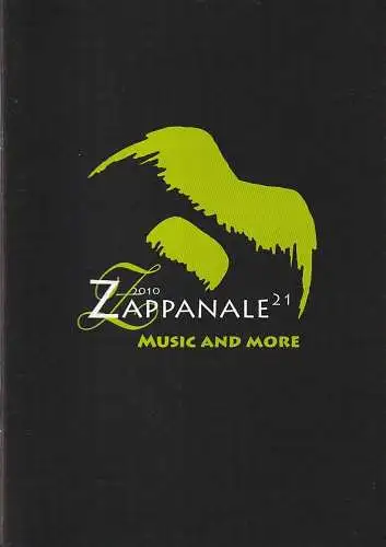 Arf-Society, Thomas Dippel: Programmheft ZAPPANALE 21 10.08. - 15.08. 2010 (18). 