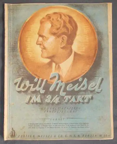 Will Meisel: WILL MEISEL IM 3/4 TAKT Noten für Klavier E. M. 648 (18). 