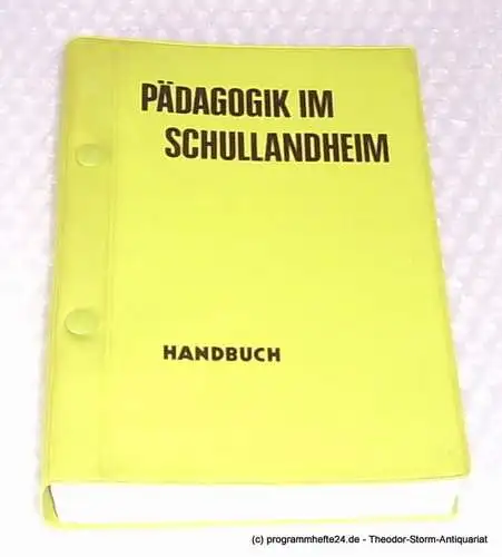 Verband Deutscher Schullandheime e.V: Pädagogik im Schullandheim. Handbuch (18). 