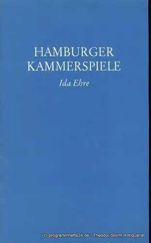 Barca Calderon de la, Aust Jan: Dame Kobold. Eröffnung der Spielzeit 1984/1985 Premiere 16. August 1984 Programmheft Blätter der Hamburger Kammerspiele 1. Heft der Spielzeit 1984/85 (18). 