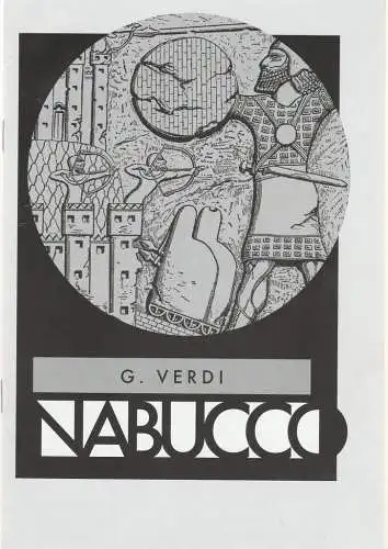 The State Academic Bolshoi Theatre of Russia - Bolschoi Theater: Programmheft Giuseppe Verdi NABUCCO 18. Mai 2004 (18). 