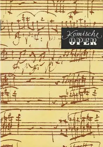 Komische Oper Berlin, Gerhard Müller, Frank Schneider, Dietrich Kaufmann: Programmheft 5. SINFONIEKONZERT DES ORCHESTERS DER  KOMISCHEN OPER 30. Januar 1986 Spielzeit 1985 / 86 (18). 