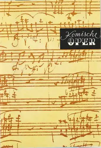 Komische Oper Berlin, Gerhard Müller, Konstantin Münz, Dietrich Kaufmann: Programmheft BENEFIZ-KONZERT zum Wiederaufbau der Neuen Synagoge Berlin als Centrum Judaicum 18. November 1990  Spielzeit 1990 / 91 (18). 
