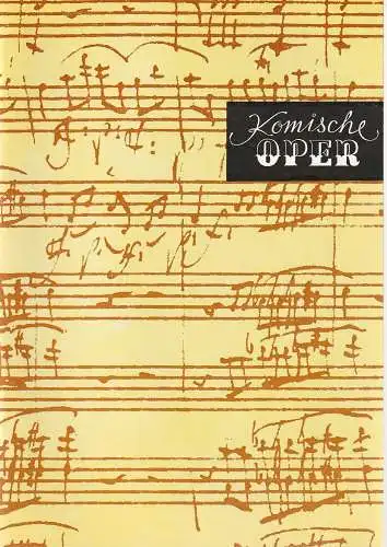 Komische Oper Berlin, Gerhard Müller: Programmheft BROADWAY MELODIES Mein Leben mit dem Musical Marcel Prawy 18. Mai 1991 Spielzeit 1990 / 91 (18). 