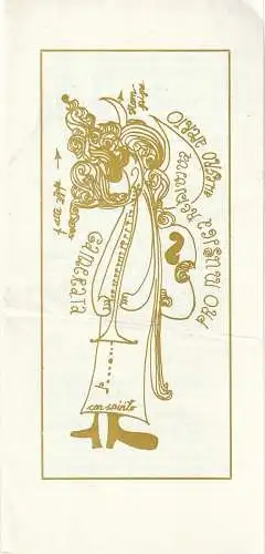 Staatliches Sinfonieorchester Schwerin, Walter König, Dieter Klett: Programmheft  41. MUSEUMSKONZERT KAMMERMUSIK DER FAMILIE BACH 23. September 1973 Staatliches Museum Schwerin (18). 