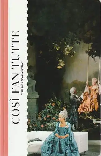 Komische Oper Berlin, Barrie Kosky, Pavel B. Jiracek, Monika Rittershaus: Programmheft Wolfgang Amadeus Mozart COSI FAN TUTTE Premiere 3. November 2013 Spielzeit 2013 / 14 (18). 