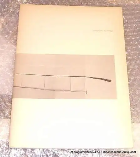 Rütimann Christoph, Schenker Christoph, Durschei Victor, Kulturstiftung Pro Helvetia: Christoph Rütimann. Künstlerheft 1989. 