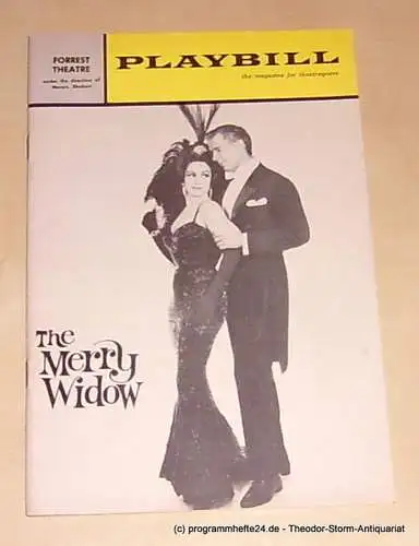 Lehar Franz, Wager Walter, Kamens I.L., Winston Howard: Programmheft Playbill The Merry Widow.  Vol. 1 December 1964 No. 12. 