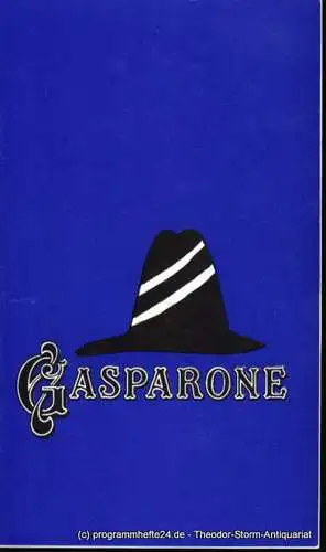 Städtische Theater Karl-Marx-Stadt, Gerhard Meyer, Leimert Volkmar: Programmheft Carl Millöcker Gasparone Karl-Marx-Stadt 1980. 