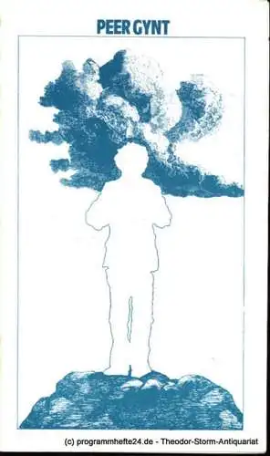 Städtische Theater Karl-Marx-Stadt, Gerhard Meyer, Leimert Volkmar: Programmheft Edvard Grieg Peer Gynt  Premiere am 7. Juni 1981 Opernhaus Spieljahr 1981. 