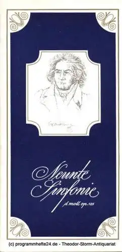 16. Arbeiterfestspiele der DDR 25.-27. Juni 1976 im Bezirk Dresden, FDGB-Bezirksvorstand Dresden, Härtwig Dieter: Programmheft Festliches Konzert der Dresdner Philharmonie Neunte Sinfonie Sonntag, 27. Juni 1976 Dresdner Zwinger. 