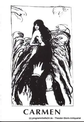 Südostbayerisches Städtetheater, Johannes Reitmeier, Cullmann Heiko: Programmheft Georges Bizet Carmen Südostbayerisches Städtetheater 2001/02. 