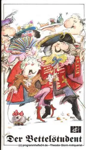 Städtische Theater Chemnitz, Rolf Stiska, Jahr Carla: Programmheft Carl Millöcker Der Bettelstudent  Premiere 2. Mai 1993 Spielzeit 1992 / 93 Opernhaus. 