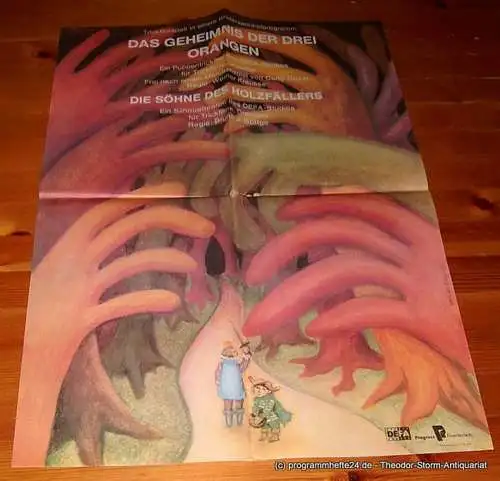 Filmplakat Das Geheimnis der drei Orangen / Die Söhne des Holzfällers