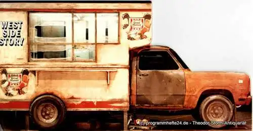 Bremer Theater, Klaus Pierwoß, Dietmar Schwarz: Programmheft Leonard Bernstein WEST SIDE STORY Bremer Theater 1997. 