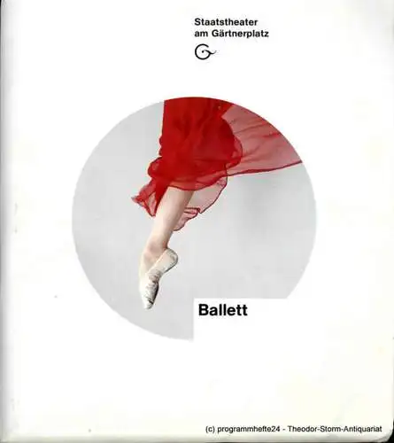 Staatstheater am Gärtnerplatz, Hellmuth Matiasek: Programmheft Ballettabend. Der Dreispitz. Der Feuervogel München 1994. 