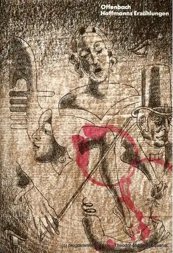 Stadttheater Bern, Edgar Kelling, Klaus Froboese, Heinz Jost: Programmheft Hoffmanns Erzählungen. Premiere 20. September 1986 Bern. 