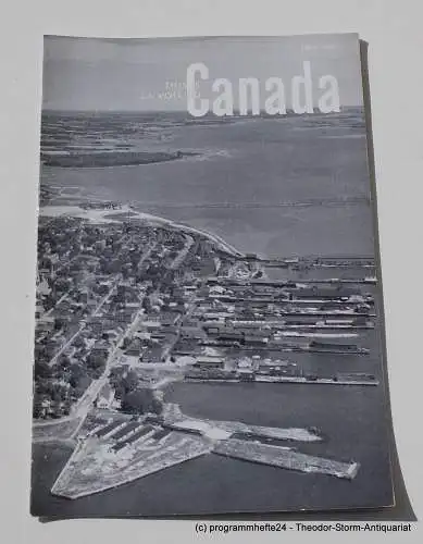 Canadian Broadcasting Corporation: Programmheft This is Canada. La Voix du Canada JULY 1950. 