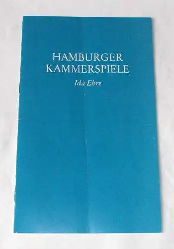 Hamburger Kammerspiele, Ida Ehre, Jan Aust: Programmheft Geschäft: Mord. Kriminalstück von Richard Harris. Premiere am 10. März 1983. Deutsche Erstaufführung. 6. Heft der Spielzeit 1982 / 83. 