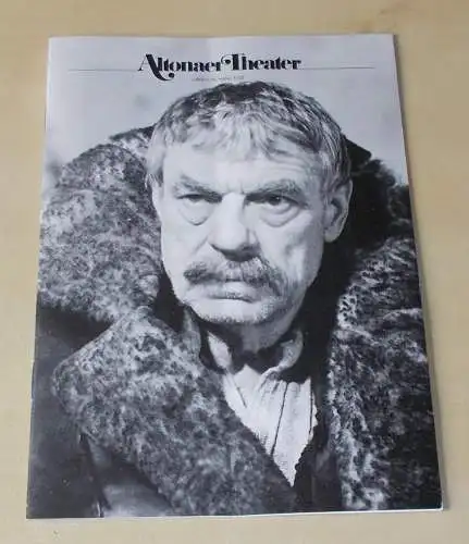 Altonaer Theater, Joachim Bäßmann, Dagmar Hinners: Programmheft Der Postmeister. Schauspiel nach Puschkin. Altona 1985. 