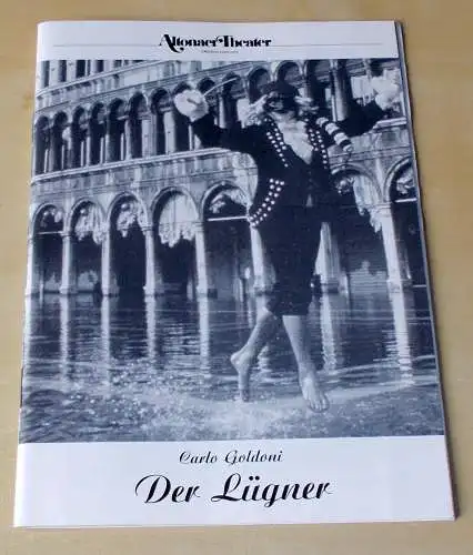 Altonaer Theater, Joachim Bäßmann: Programmheft Der Lügner. Lustspiel von Carlo Goldoni. Altona 1989. 