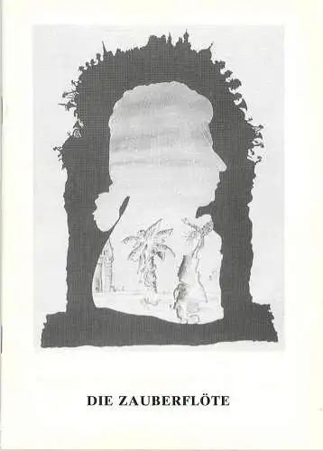 Oldenburgisches Staatstheater, Hans Häckermann, Oda Mahnke, Norbert Klein: Programmheft Die Zauberflöte Premiere 9. Februar 1991 im Großen Haus Spielzeit 1990 / 91. 