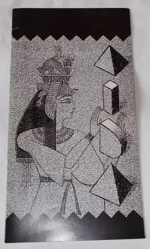 Magyar Allami Operahaz, Erkel Szinhaz: Programmheft AIDA Oper von Giuseppe Verdi. 