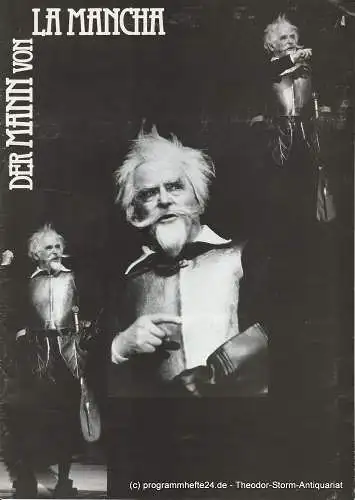EURO STUDIO Joachim Landgraf: Programmheft Der Mann von La Mancha. Musical von Dale Wasserman. 